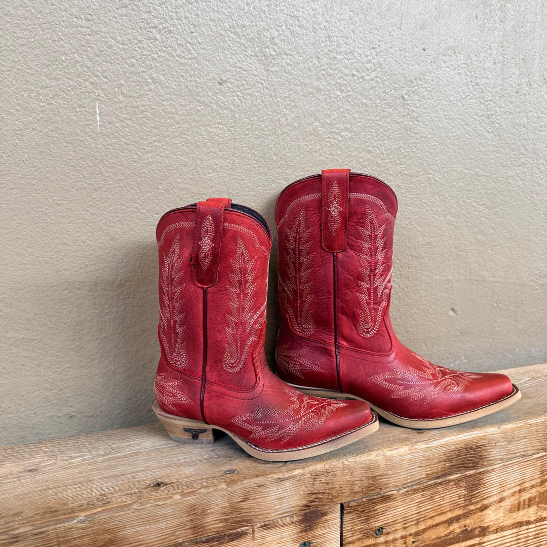 Lil' Lane Boot - Smoldering Ruby LK2562 – texasgoldminors