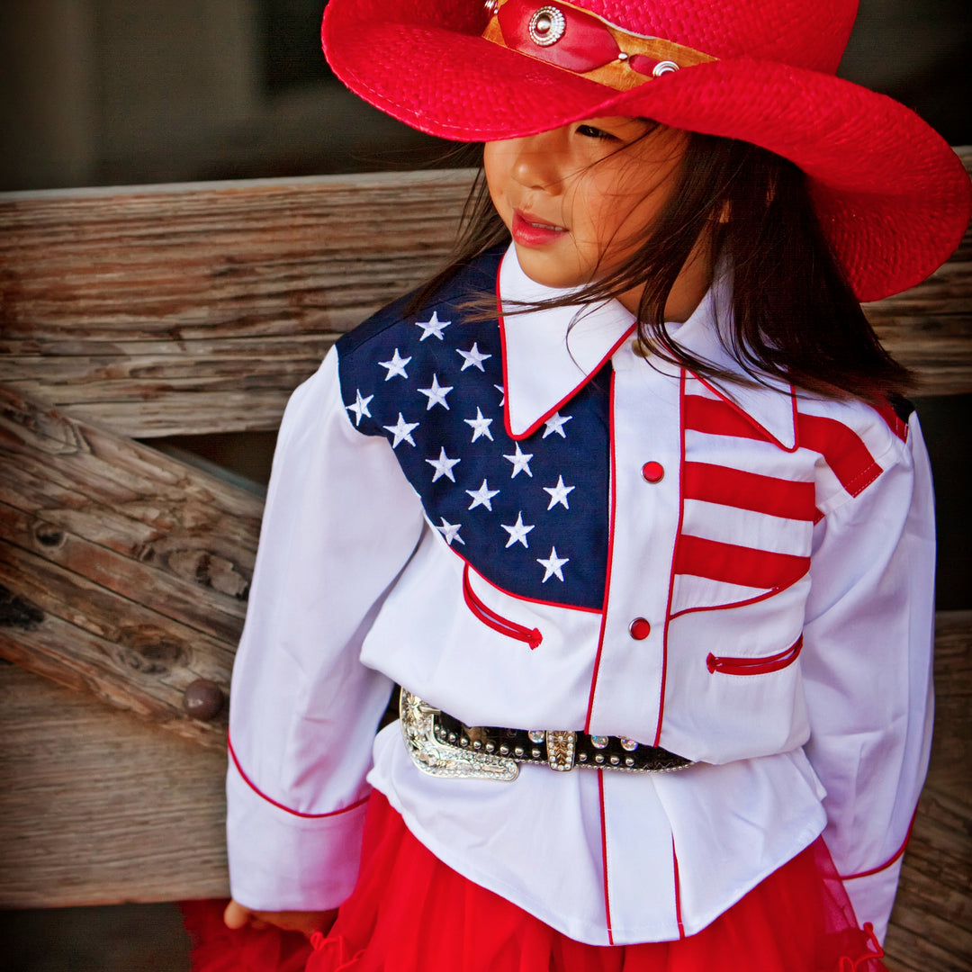 Rockmount Kids American Flag Western Shirt (87USA)
