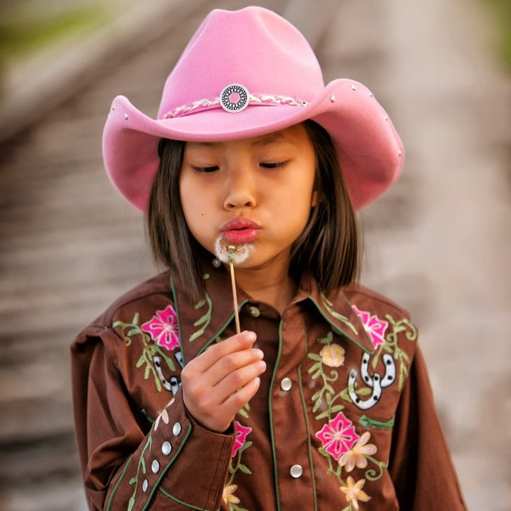 Western Hats - Kids Western Hat - Baby Jane Pink  display picture 2