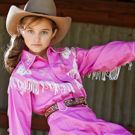 Rockmount Pink Retro Vintage Shirt (8723)